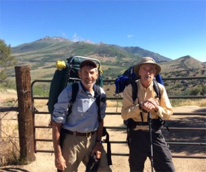 Joe and Mark's Ruby Crest Trail Hike