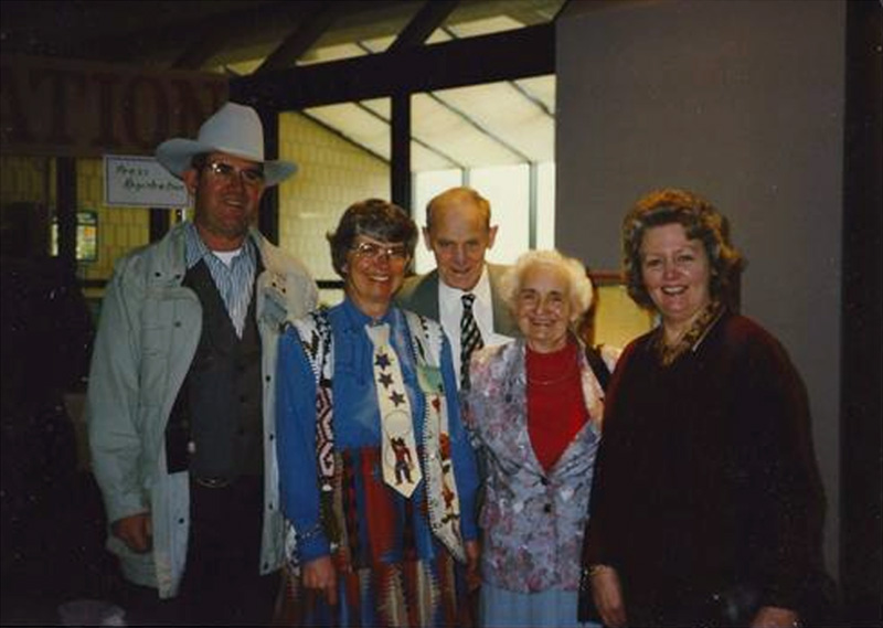 Cowboy John at the Poetry Gathering 18 yrs ago!